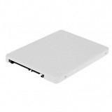 Adaptor Convertor Carasa externa SSD mSATA la SATA 3 Card, alb, 2.5" inch